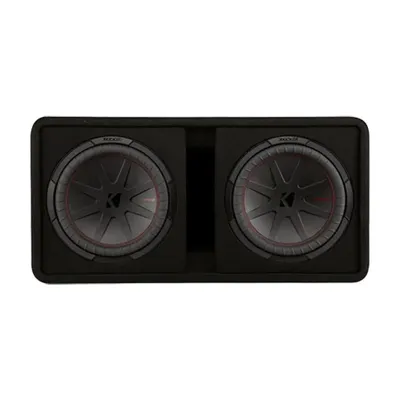 Kicker 48DCWR122 Dual 12-inch CompR Loaded Enclosure