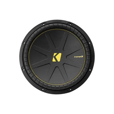 Subwoofer Kicker CompC 50CWCD154 DVC de 15 pulgadas, 4 ohms