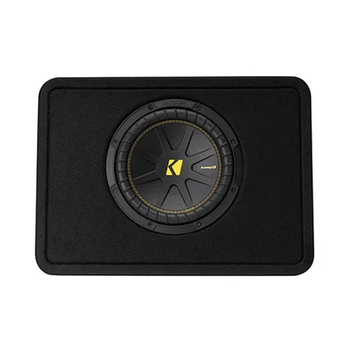 Kicker 50TCWC104 CompC 10-inch Thin Loaded Enclosure (4-Ohm)