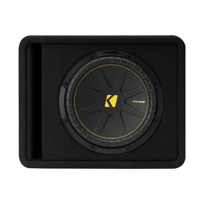 Kicker 50VCWC122 CompC 12-inch Vented Loaded Enclosure (2-Ohm)