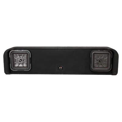 Kicker 51KFDL7T102 Dual 10-inch L7T Enclosure for Ford F-150 and Super Duty