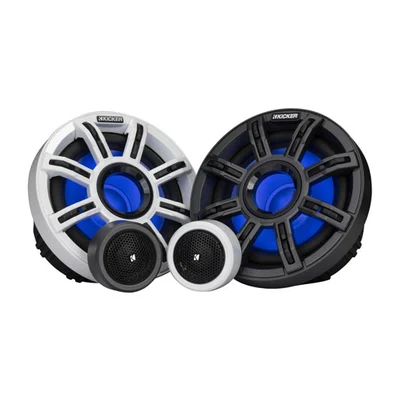 Kicker M-Class 51MSS65 6.5-inch LED Marine Component Speakers