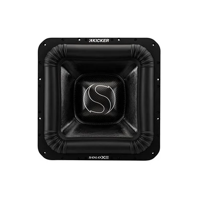 Subwoofer cuadrado Kicker SoloXS L7XS 52L7XS181 de 18 pulgadas, 1 ohm