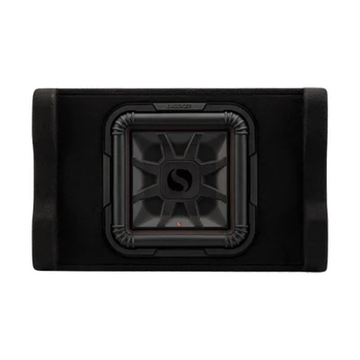Subwoofer amplificado Kicker 53PL7TDF12 L7 de 12 pulgadas hacia abajo