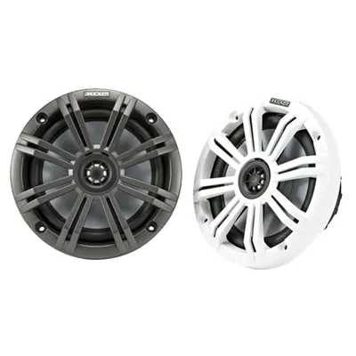 Kicker KM65 6.5-inch Marine Coaxial Speakers
