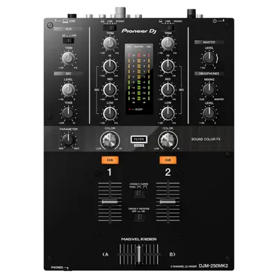 Mezcladora DJ Pioneer DJ DJM-250MK2 de 2 canales