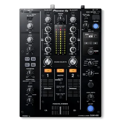 Pioneer DJ DJM-450 2-Channel DJ Mixer