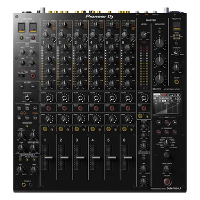 Pioneer DJ DJM-V10-LF 6-Channel DJ Mixer (Long Faders)