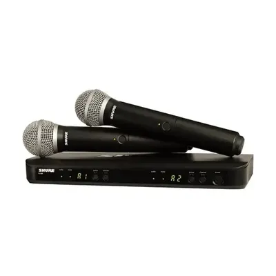 Shure BLX288/PG58 Dual Wireless Mic System