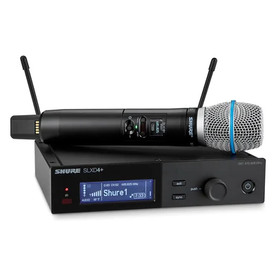 Sistema inalámbrico digital de mano Shure SLXD24+/B87A