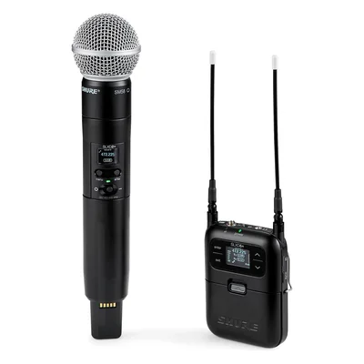 Shure SLXD25+/SM58 Portable Digital Wireless System