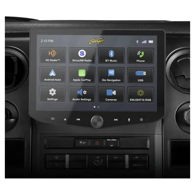 Kit de radio Stinger HORIZON10 RB10F15009X de 10 pulgadas para Ford F-150 2009–2014