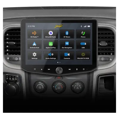Stinger HORIZON10 RB10RAM13X 10-inch Radio Kit for 2013–2018 Ram