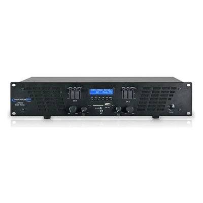 Technical Pro AX5000 2U 2-Channel Power Amplifier