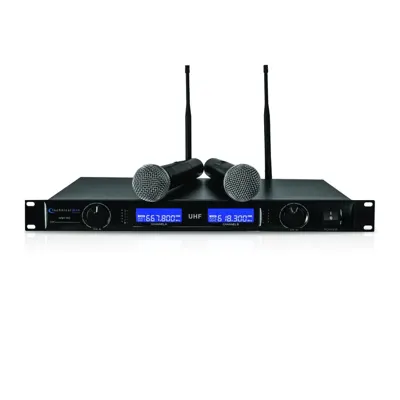 Technical Pro WM1302 Dual UHF Wireless Mic System